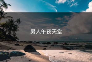 男人午夜天堂