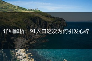 详细解析：91入口这次为何引发心碎