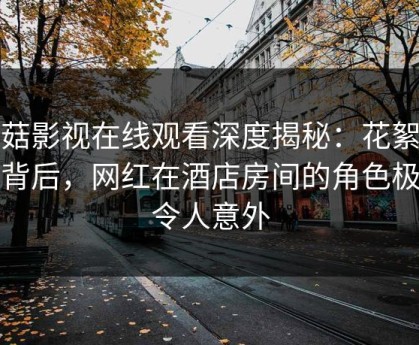 蘑菇影视在线观看深度揭秘：花絮风波背后，网红在酒店房间的角色极其令人意外